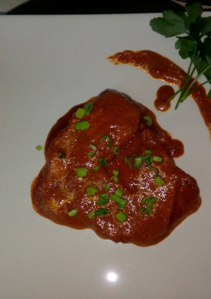 Una foto de Bacalao a la vizcaina