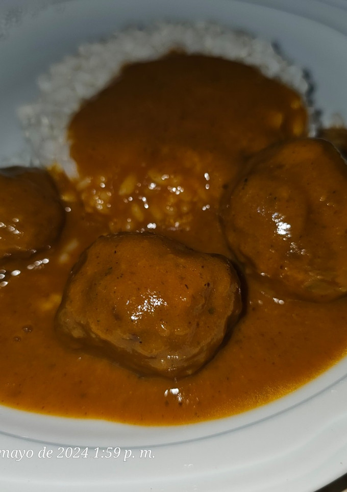 Una foto de Albóndigas de pollo