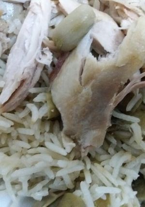 صورة لوصفة رز بفول