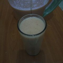 A picture of Watermelon Banana smoothie.
