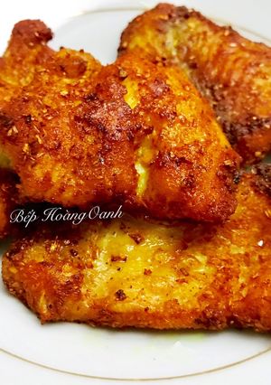 Hình của món Fillet Cá Ba Sa Muối Sả Chiên.