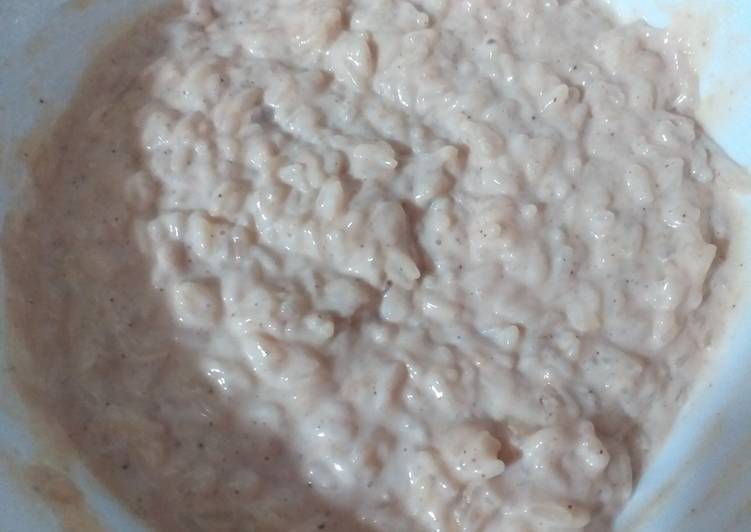 Arroz con leche cremoso