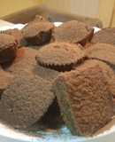 Brownie de chocolate con avena