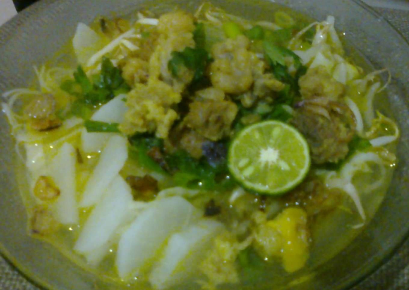 Soto Daging Kuah Bening