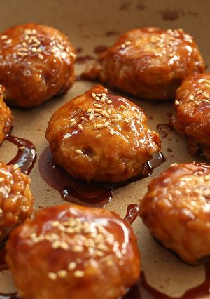 Foto resep Chicken Tsukune / Bola Ayam Jepang Devina Hermawan