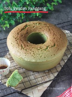 Foto resep Bolu Pandan Panggang