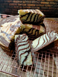 Foto resep Zebra Butter Cake
