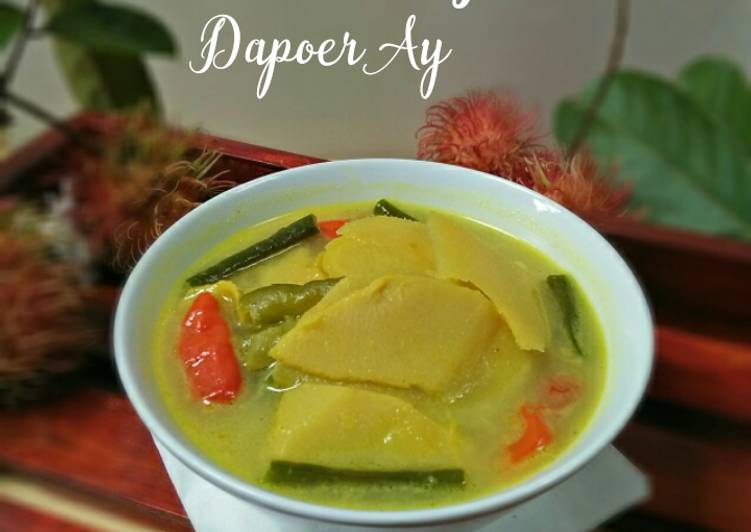Bahan Lodeh Rebung ala Arni | Cara Bikin Lodeh Rebung ala Arni Yang Enak Banget