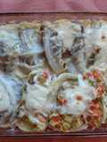 Repollo relleno de carne y vegetales (dos variantes)