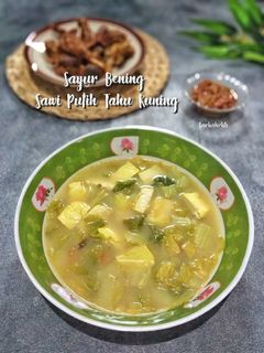 Foto resep Sayur Bening Sawi Putih Tahu Kuning