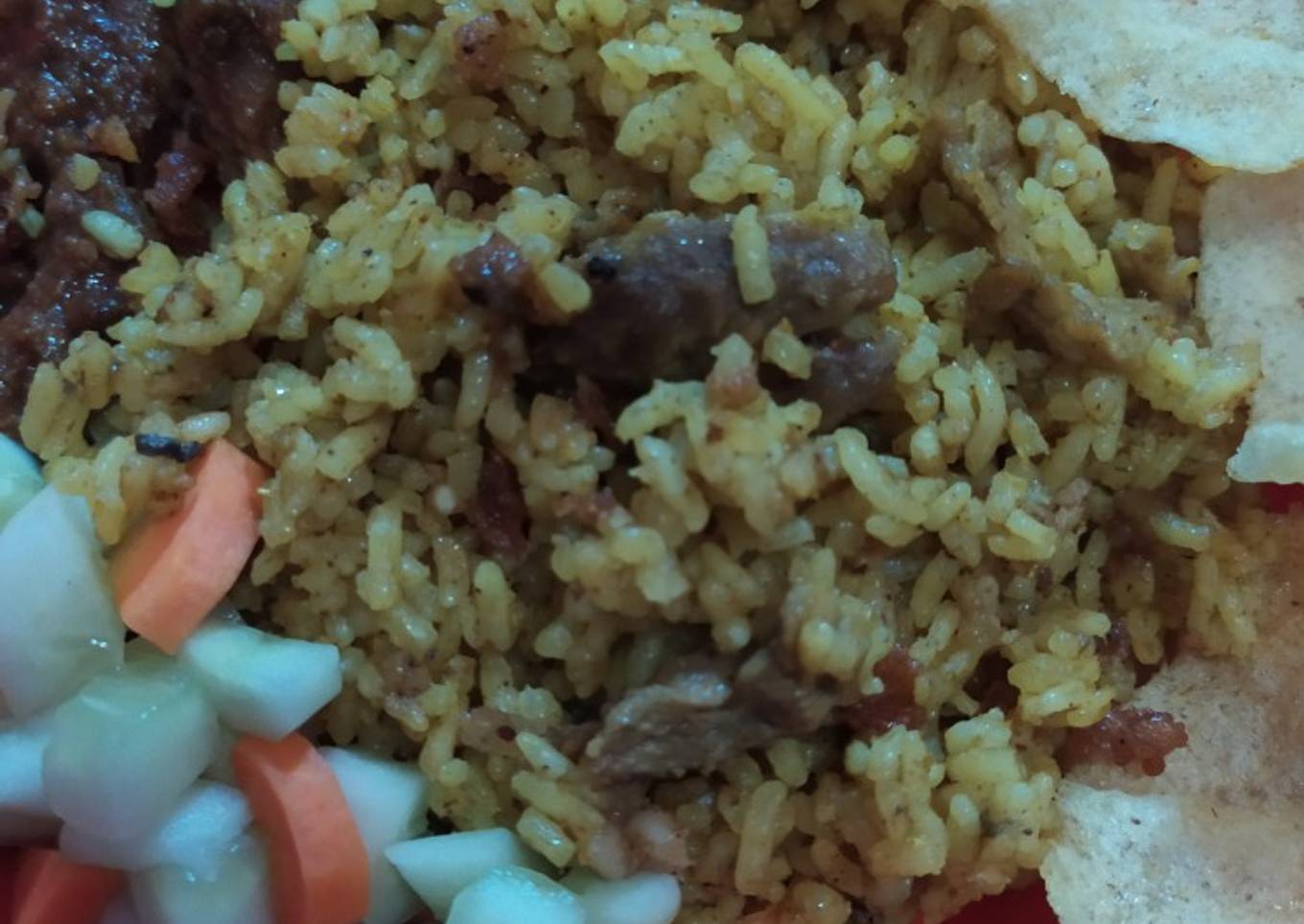 Nasi Kebuli Rice Cooker