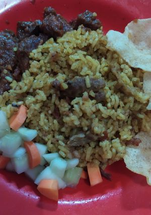 Foto resep Nasi Kebuli Rice Cooker