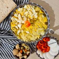 🍀خوراک سیبزمینی و تخممرغ آبپز🍀-レシピのメイン写真