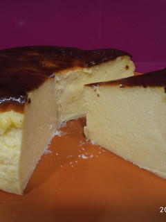 Una foto de Tarta de queso al horno