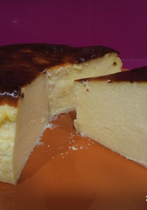 Una foto de Tarta de queso al horno