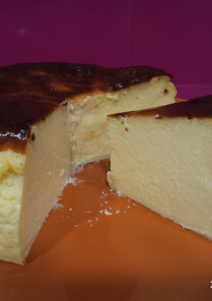 Una foto de Tarta de queso al horno