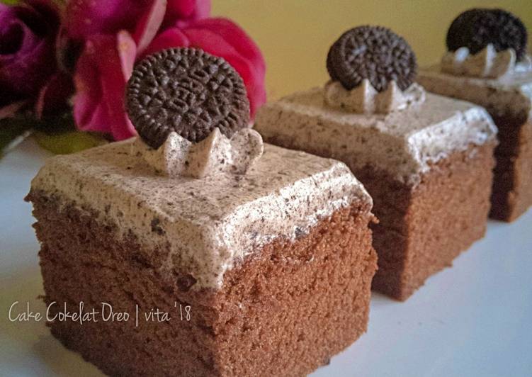 Cake Cokelat Oreo