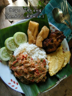 Foto resep Sego Terong Sambel Kemiri/ Nasi Terong Sambal Kemiri