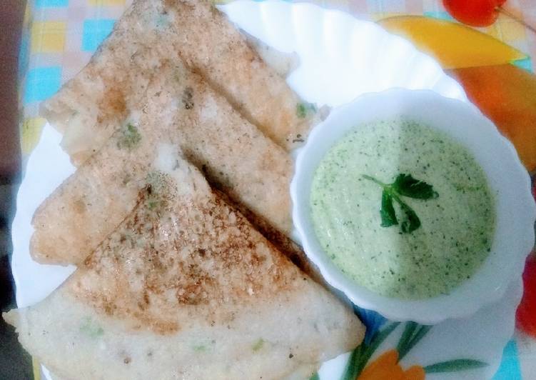 Saamak rice and sabudana dosa