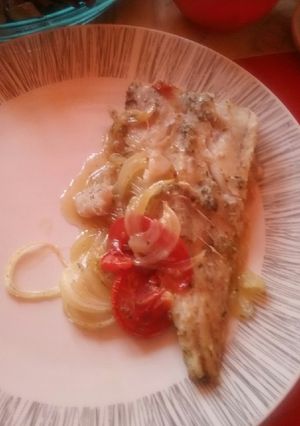 Una foto de Pescado al horno