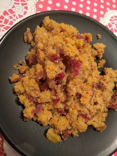 Una foto de Falsas migas de coliflor
