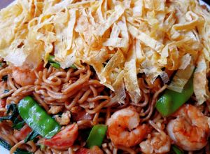 Foto resep Mie goreng seafood ala resto (bakmie goreng seafood)