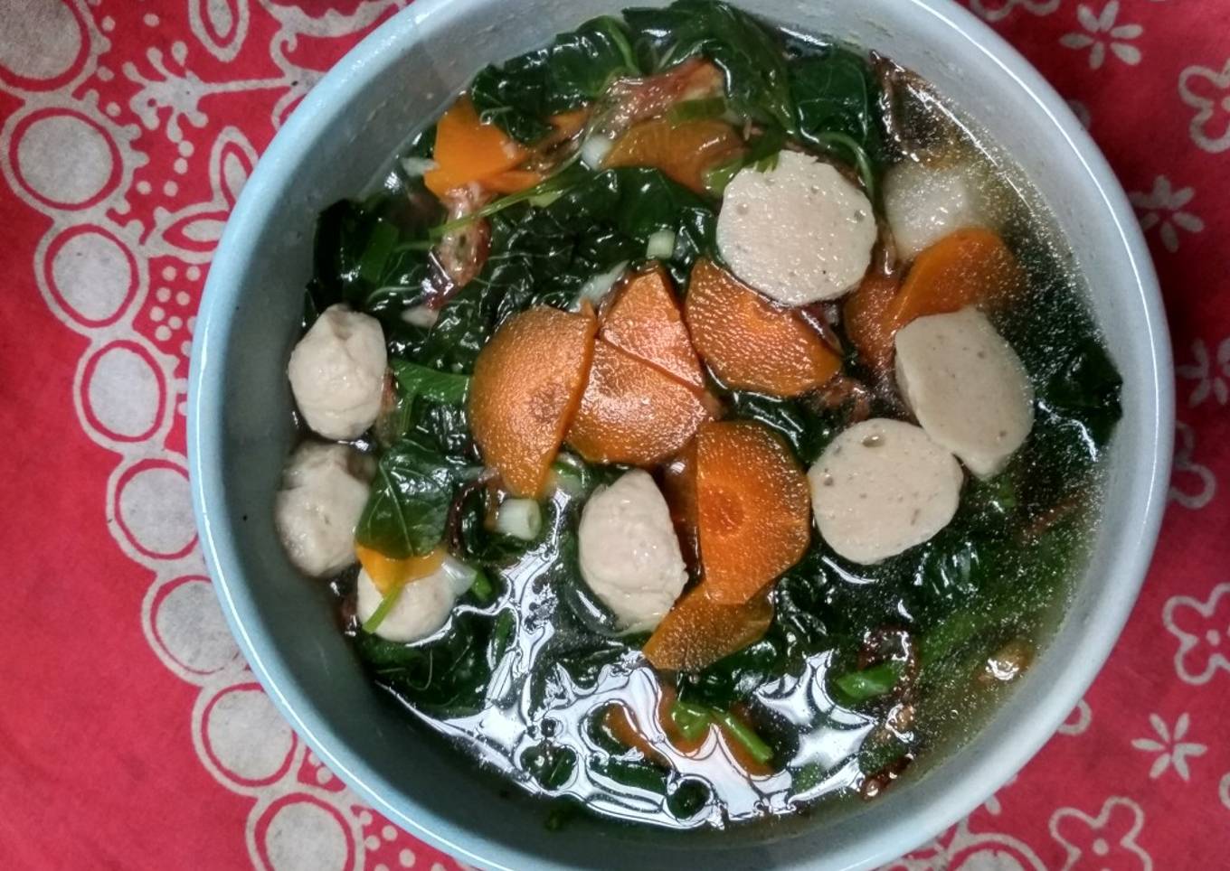 32. Sup Bayam Bacso