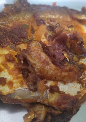 A picture of Pomfret fish fry.