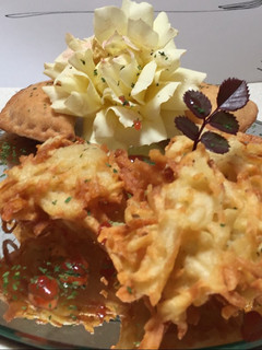 Una foto de Latkes de papa