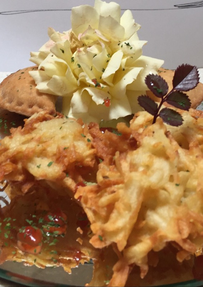 Una foto de Latkes de papa