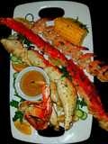 Mike's Poseidon Platter With Dungeness Crab Side Salad
