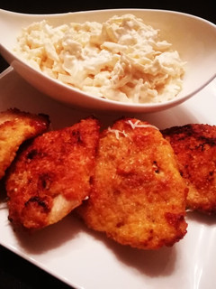 Parmezánbundás csirkemell recept fotója