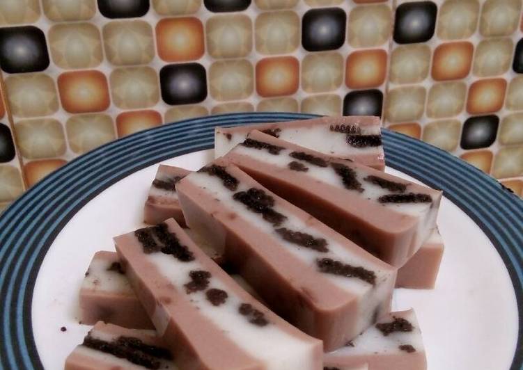 Puding orea fla vanila
