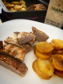 Una foto de Secreto de cerdo al horno a la miel y mostaza (versión Chikitiki)