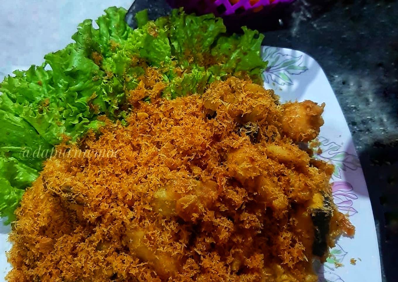 Ayam Goreng Ragi (Serundeng Kelapa)