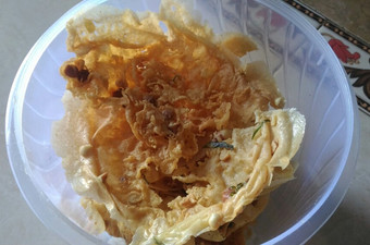 Langkah Mudah untuk Membuat Peyek / rempeyek kacang Menu Enak