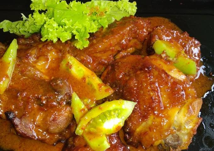 Resep 🍗🍗 Ayam panggang bumbu rujak part 2, Menggugah Selera