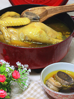 鮑魚人蔘雞湯 的食譜成品照片