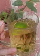 Madu daun mint dan jeruk nipis