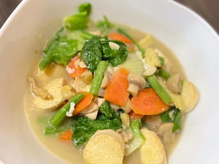 Easy Ways Make Recipes Capcay kuah the So Delicious Tasty.