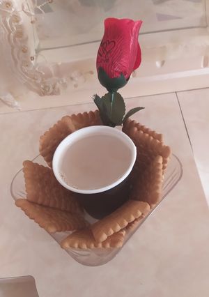 صورة لوصفة نسكافيه مع بسكوت ♥
