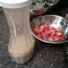 A picture of Homemade Mustard Vinaigrette.