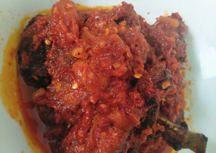 Ayam Balado ala Uni Ria