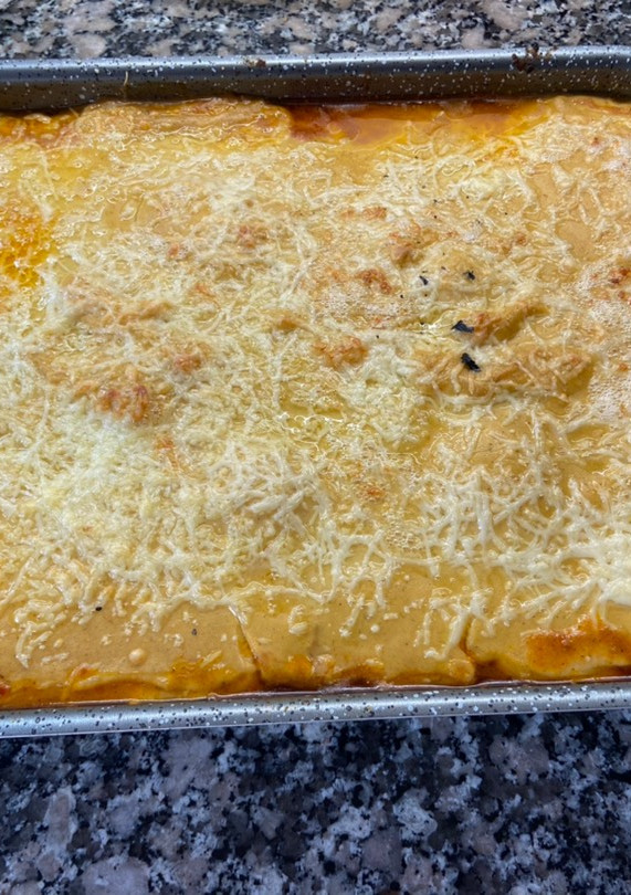Una foto de Moussaka con Thermomix