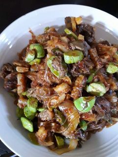 Foto resep Sambel goreng ati sama pete