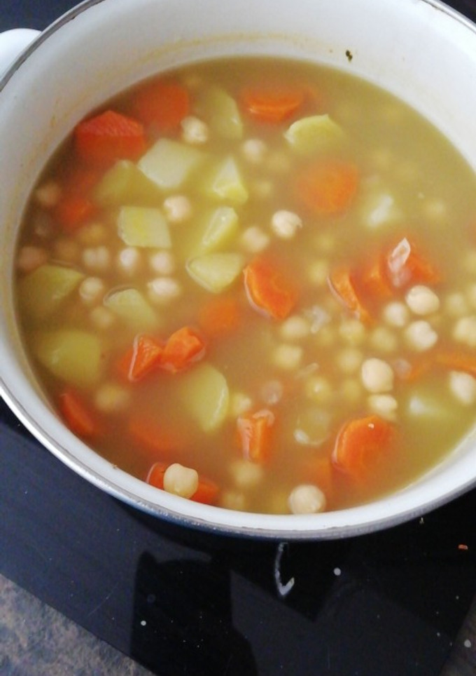 Una foto de "Cocido" vegano