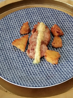 Una foto de Solomillo de cerdo con piña