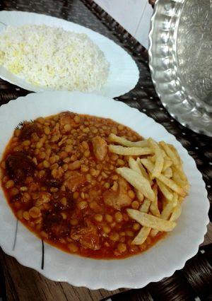 عکسی از دستور خورشت قیمه