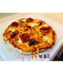 Tuna pizza crust