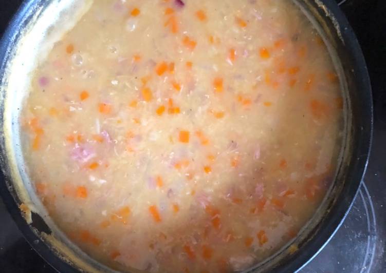 Simple Way to Prepare Ultimate Red Lentil with Ham Soup